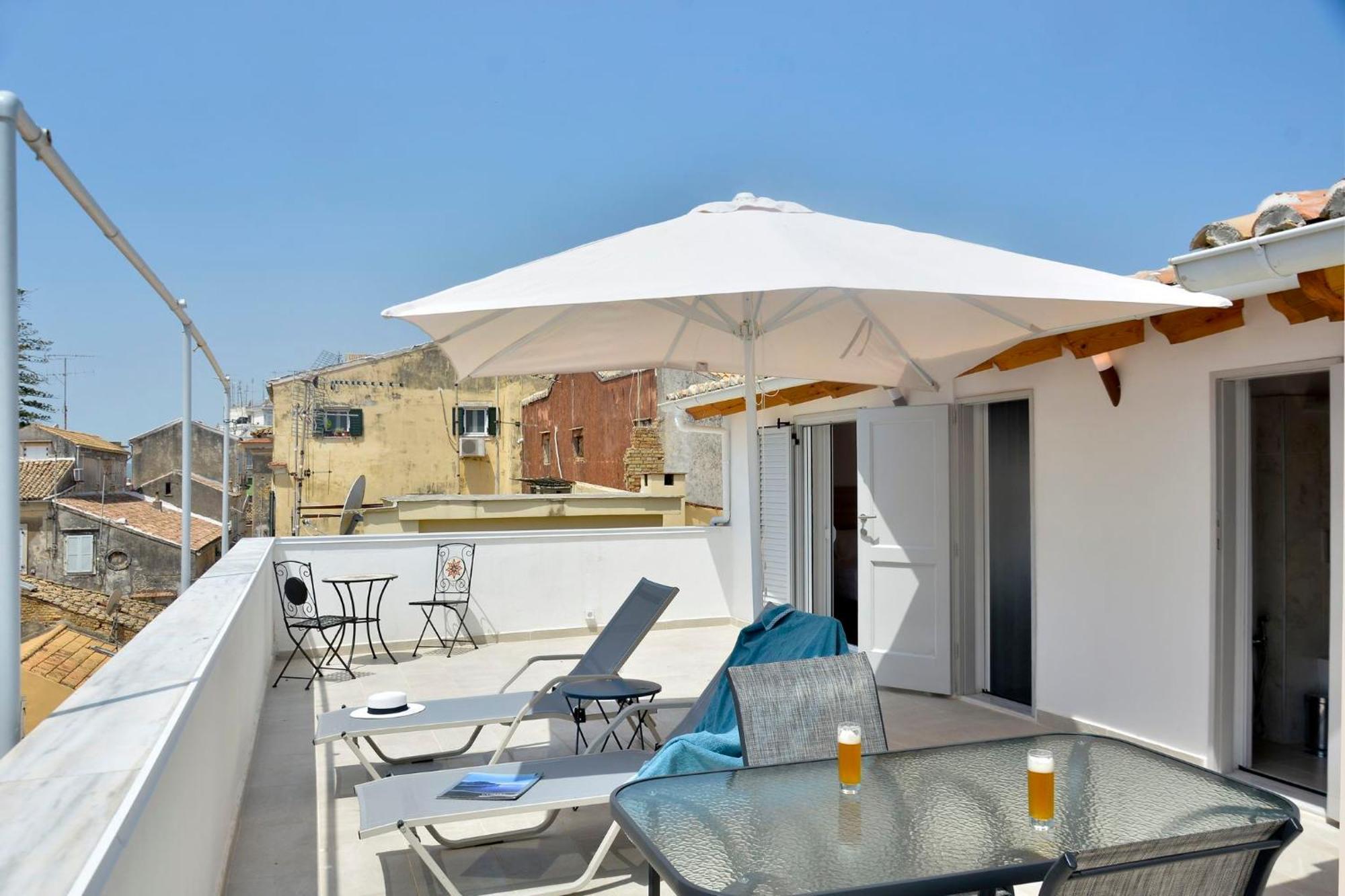 Corfu Town West Apartment Eksteriør bilde