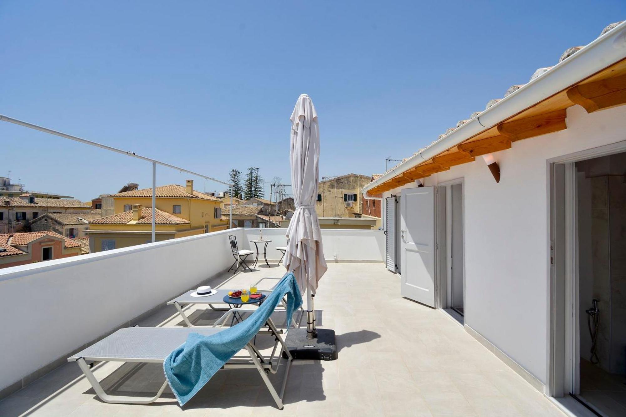 Corfu Town West Apartment Eksteriør bilde