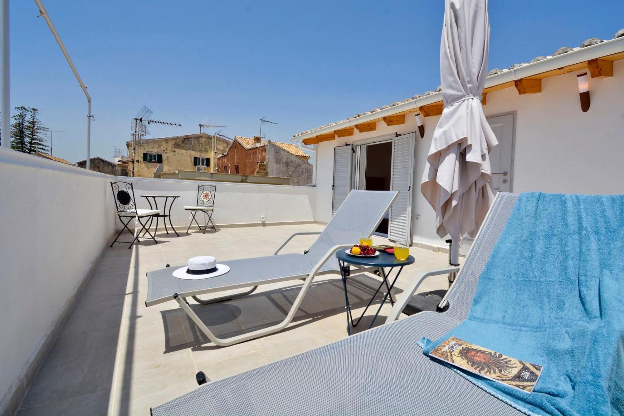 Corfu Town West Apartment Eksteriør bilde