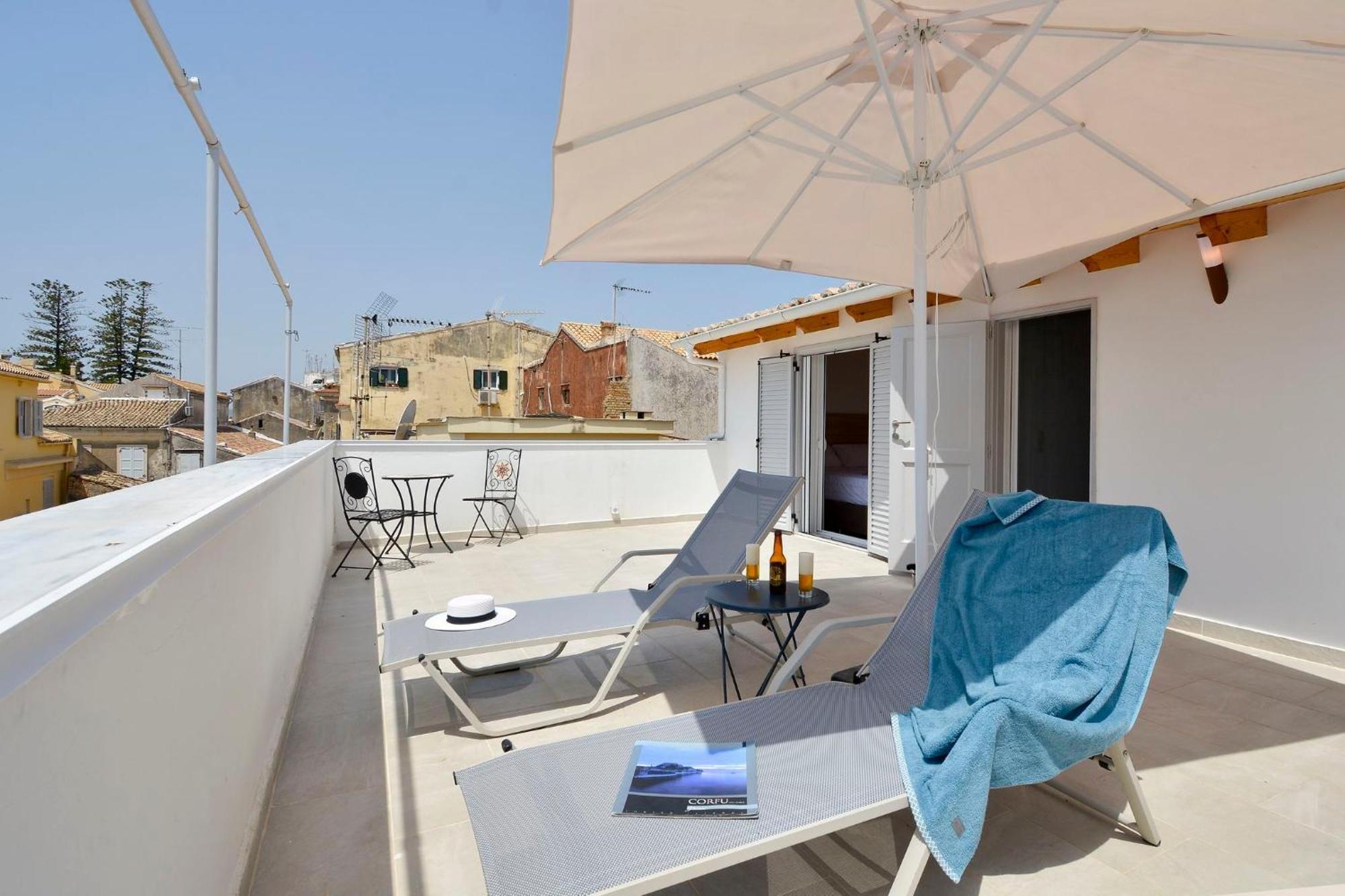 Corfu Town West Apartment Eksteriør bilde